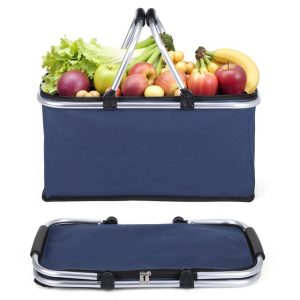 Belle Vous Kühltasche Belle Vous Tragbare 30 l Kühltasche Navy - Tragbare Taschen für