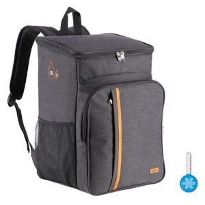 COFI 1453 Kühltasche Thermotasche Kühltasche 25 Liter Rucksack schwarz