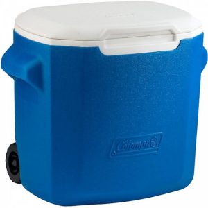 COLEMAN Kühlbox 28QT Performance Wheeled 26 L - Kühlbox - blau