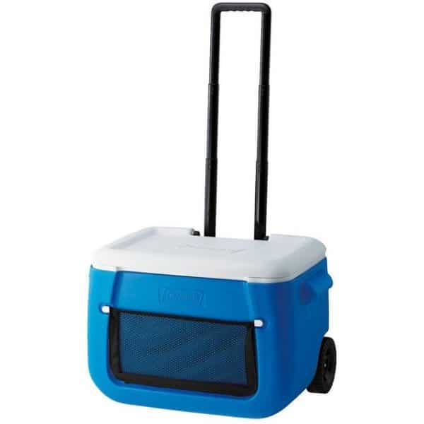 COLEMAN Kühlbox Coleman 50QT Poly-lite Wheeled Mesh Kühlbox