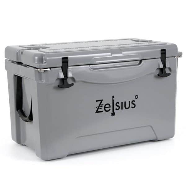 Zelsius Kühlbox Kühlbox grau 50 Liter