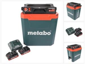 metabo Kühlbox KB 18 BL Akku Kühlbox 18 V mit Warmhaltefunktion 28 l Brushless + 2x