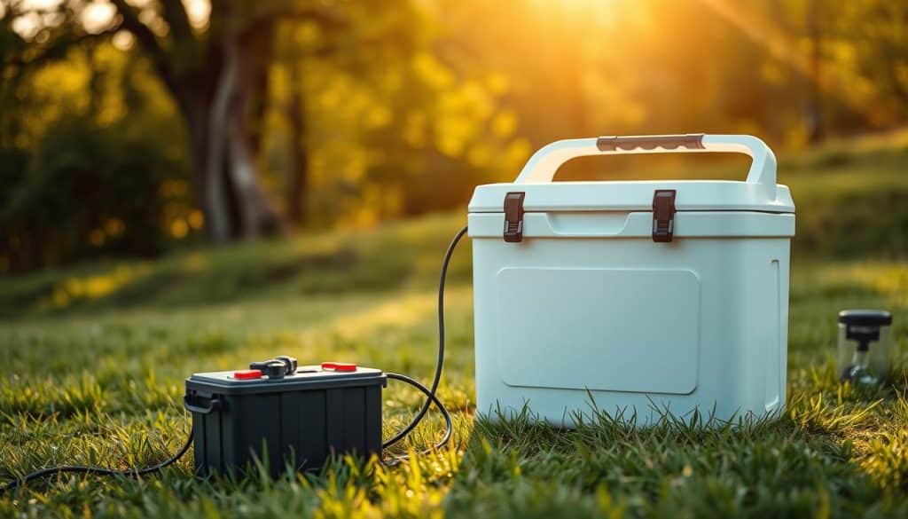 wie lange kühlbox an autobatterie